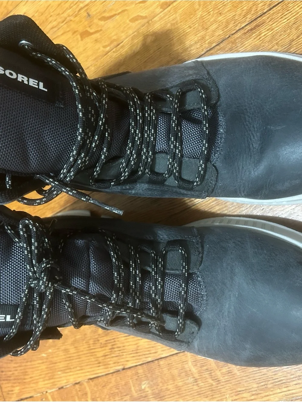 Sorel worn maybe